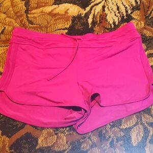 Athleta Swim Shorts Size M hot pink/fuschia